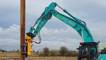 rjs piling- offering sheet piling services